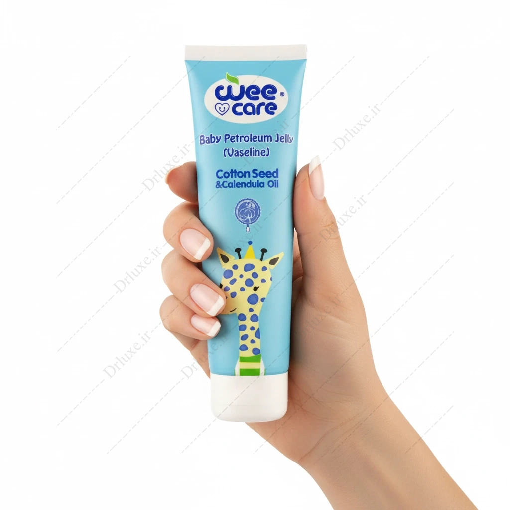 ژل پترولیوم یا وازلین کودک پنبه دانه وی کر 80 گرم